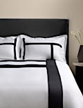 Sateen Applique Bedding Set