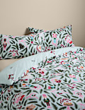 Cotton Blend Reversible Nutcracker Bedding Set