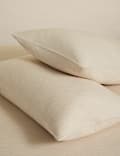 2pk Brushed Cotton Twill Pillowcases