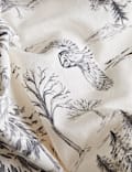 Pure Brushed Cotton Woodland Forest Bedding Set