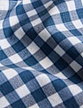 Pure Cotton Gingham Reversible Bedding Set