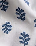 Cotton Blend Mini Leaf Bedding Set
