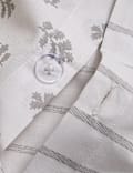 Cotton Blend Mini Leaf Bedding Set