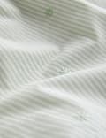 Pure Cotton Striped Embroidered Bedding Set