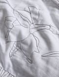 Pure Cotton Floral Embroidered Bedding Set
