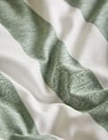 Linen Blend Striped Yarn Dye Bedding Set