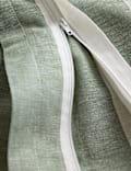 Linen Blend Striped Yarn Dye Bedding Set