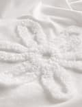 Pure Cotton Tufted Flower Bedding Set