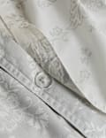 Cotton Rich Trailing Floral Bedding Set