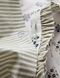 Pure Cotton Floral Ruffle Bedding Set
