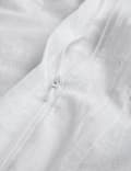 Scalloped Lace Embroidered Bedding Set