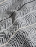 Pure Cotton Herringbone Striped Bedding Set