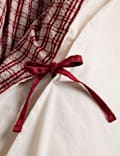 Pure Cotton Yarn Dyed Checked Seersucker Bedding Set