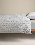 Pure Cotton Striped Seersucker Bedding Set