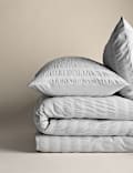 Pure Cotton Striped Seersucker Bedding Set