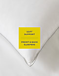 2pk Deluxe Hungarian Goose Feather & Down Soft Pillows