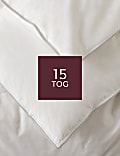 Deluxe Hungarian Goose Feather & Down 15 Tog Duvet