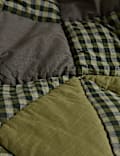 Pure Cotton Quilted Patchwork Bedspread