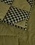 Pure Cotton Quilted Patchwork Bedspread