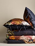 Ropa de cama satinada floral