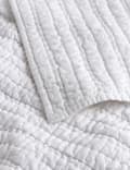 Linen Blend Quilted Bedspread