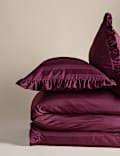 Pure Cotton Printed Ruffle Edge Bedding Set