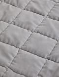 Pure Cotton Velvet Quilted Cushion