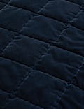 Pure Cotton Velvet Quilted Cushion