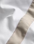 2 Pack Pure Cotton Double Border Pillowcases