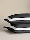 2 Pack Pure Cotton Double Border Pillowcases