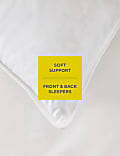 2pk Goose Feather & Down Soft Pillows