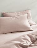 2pk Pure Linen Standard Pillowcases