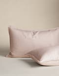 2pk Pure Linen Standard Pillowcases
