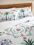 Pure Cotton Boho Paradise Tropical Bedding Set