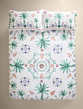 Pure Cotton Boho Paradise Tropical Bedding Set