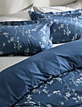 Parure de lit 100&nbsp;% coton à motif fleur de cerisier
