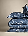 Parure de lit 100&nbsp;% coton à motif fleur de cerisier