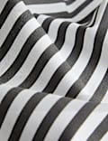 Ropa de cama de rayas con algod&oacute;n