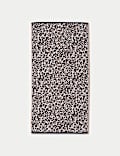 Pure Cotton Leopard Print Beach Towel