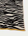 Pure Cotton Zebra Print Beach Towel