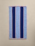 Pure Cotton Reversible Striped Towel