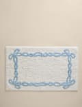 Pure Cotton Bow Bath Mat