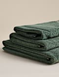 Pure Cotton Embroidered Floral Bath Towel