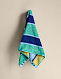 Pure Cotton Striped Reversible Towel