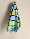 Pure Cotton Striped Reversible Towel