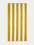 Pure Cotton Striped Sand Resistant Beach Towel