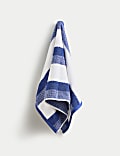 Pure Cotton Striped Textured Towel