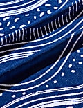 Pure Cotton Coastal Wave Beach Towel