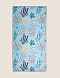 Microfibre Coral Beach Towel
