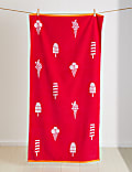 Pure Cotton Ice Cream Beach Towel